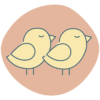 icon of birds