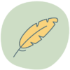 icon of feather
