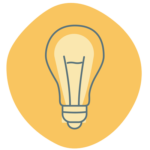icon of light bulb