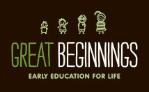 logo great beginnings early education centre